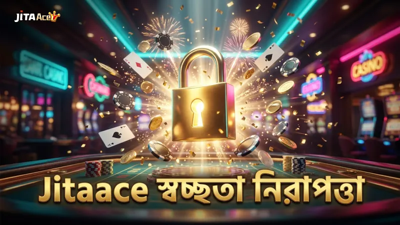 সম্পূর্ণ স্বচ্ছতা বজায় রেখে Jitaace নিরাপদ খেলায় সাহায্য করে