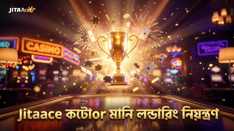 আন্তর্জাতিক মানি লন্ডারিং বিধি মেনে Jitaace এর কঠোর নিয়ন্ত্রণ।