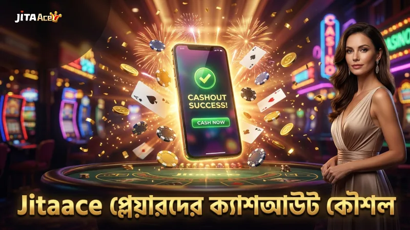 সঠিক সময়ে ক্যাশআউট করে Jitaace প্লেয়াররা আয় বাড়ান।