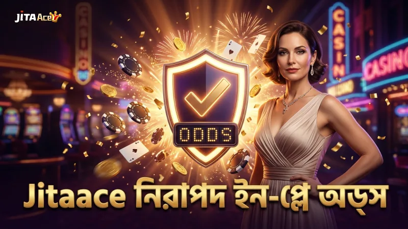 নিরাপদ বেটিং নিশ্চিত করতে Jitaace এর ইন-প্লে অডস ব্যবহৃত হচ্ছে