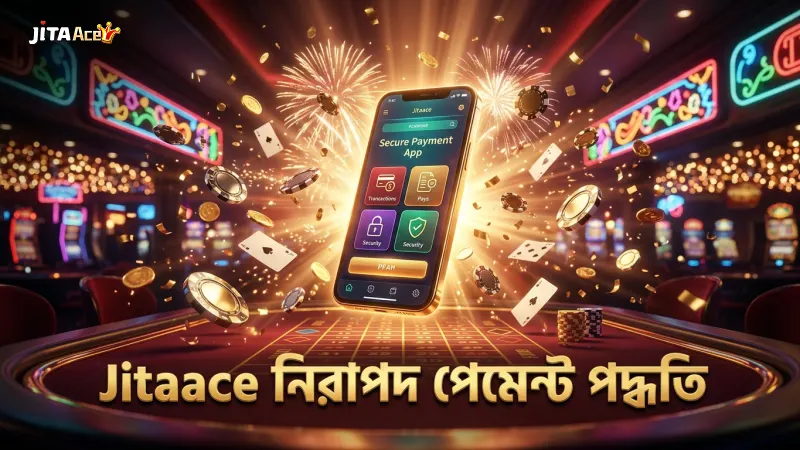 Jitaace এর নিরাপদ এবং দ্রুত স্থানীয় পেমেন্ট পদ্ধতি।