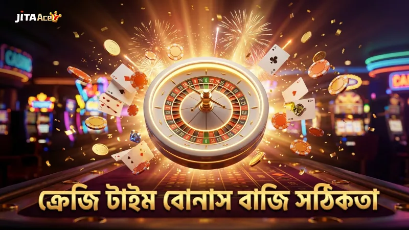 ক্রেজি টাইমের বোনাস রাউন্ডে যাওয়ার সময় বাজির সঠিকতা গুরুত্বপূর্ণ