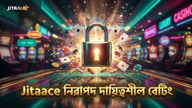 নিরাপত্তা ও দায়িত্বশীল বেটিং Jitaace এর অগ্রাধিকার।