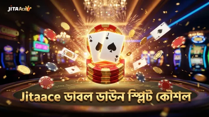 Jitaace-এ ডাবল ডাউন ও স্প্লিটের সঠিক কৌশল শেখা যায়