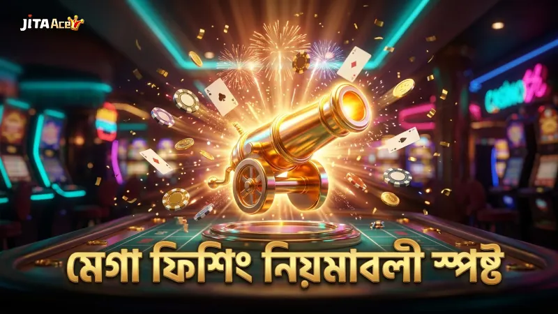 মেগা ফিশিংয়ের নিয়মগুলো স্পষ্ট ও সহজবোধ্যভাবে বর্ণিত।