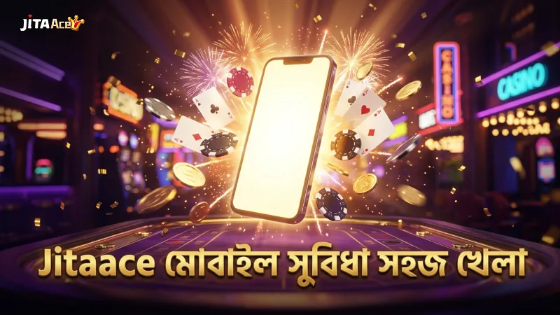 Jitaace মোবাইল সাপোর্টের মাধ্যমে দ্রুত খেলায় সুবিধা বৃদ্ধি করে