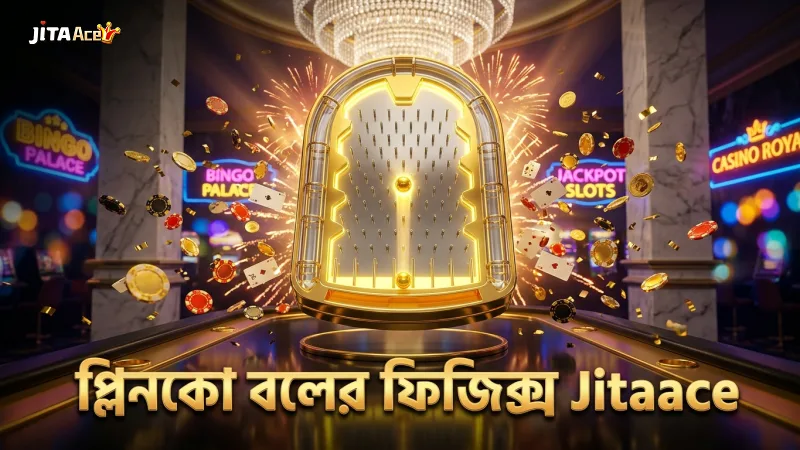 প্লিনকো বল ড্রপের ভৌত মেকানিক্সের একটি দৃশ্য