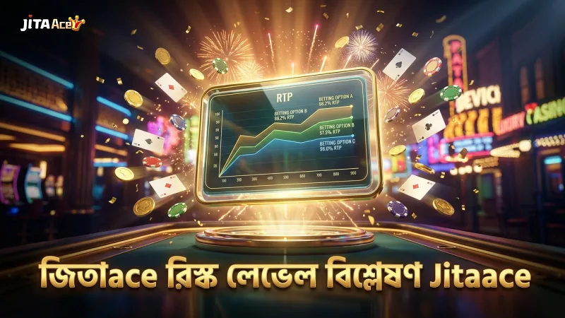 জিতাace-এর রিস্ক লেভেল অনুযায়ী RTP তুলনা গ্রাফ