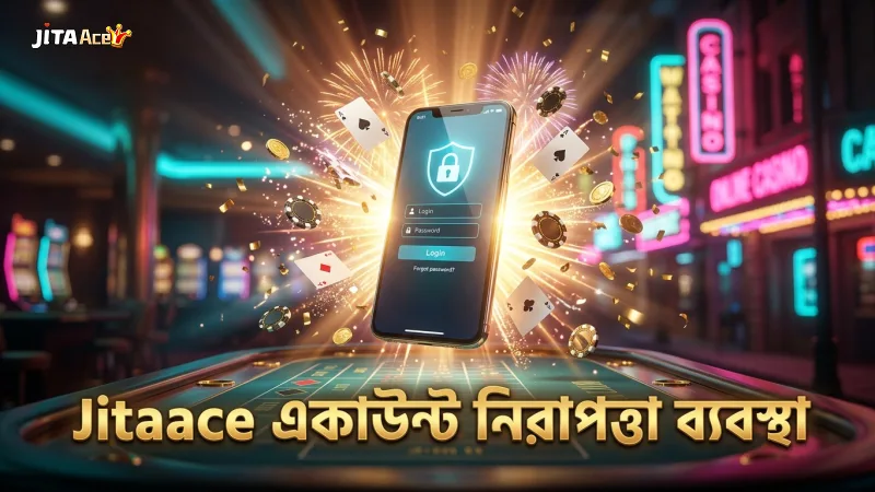 Jitaace প্ল্যাটফর্মে ভেরিফিকেশন ও একাউন্ট সুরক্ষা ব্যবস্থার বিস্তারিত।