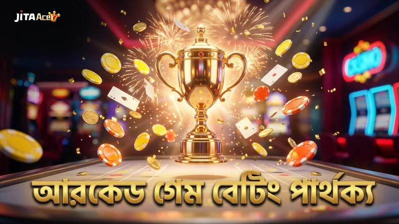 অন্য আরকেড গেমের বেটিং প্রক্রিয়া ও পার্থক্য নিরীক্ষণ।